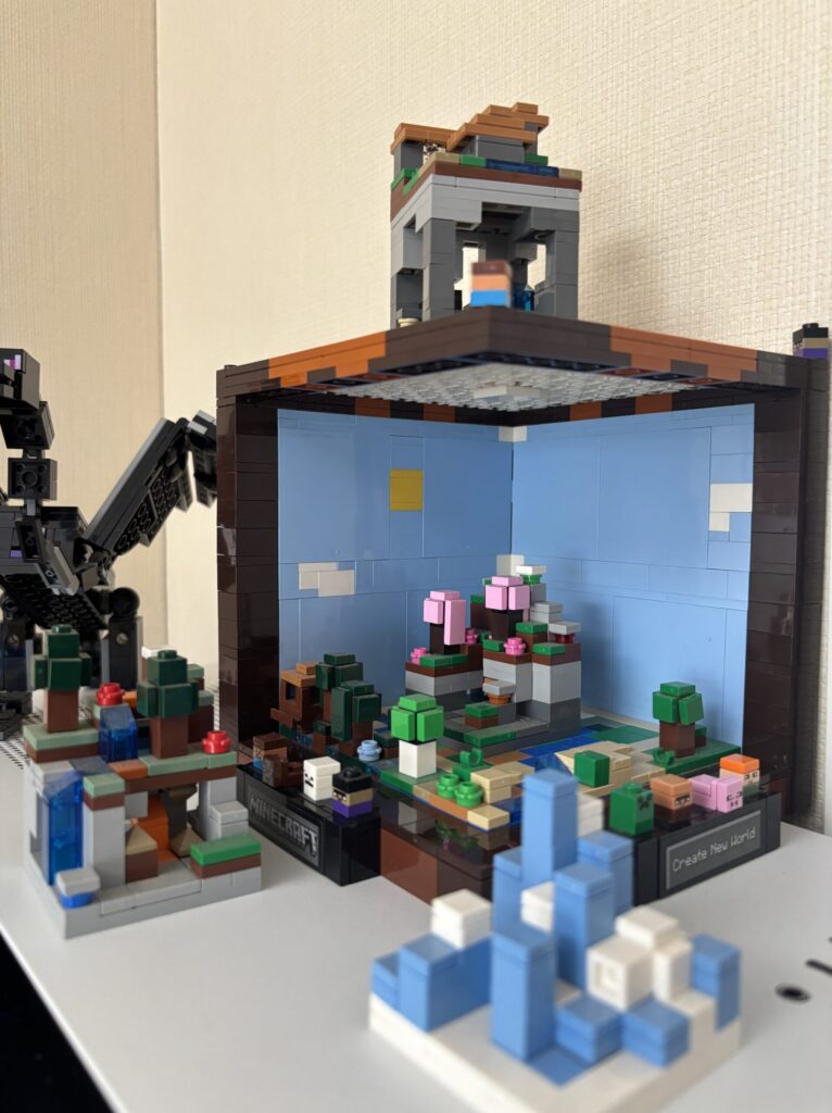 作業台のセットを開いて「Create New World」の画面を作ったところ